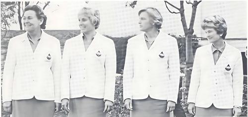 Mrs. A. Brock Park, Mrs. M. J. Brewer, Mrs. Graham Rosser, Mrs. George Wardman